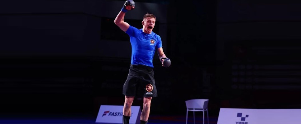 Новокузнечанин Иван Подругин завоевал золото чемпионата Европы по панкратиону