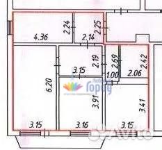 Купить 3-к квартиру 72 кв.м. на ул.Запорожская ул, 57