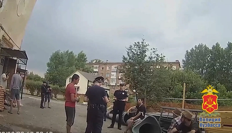  В Юрге полиция задержала шестерых нелегальных мигрантов на стройке