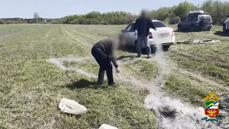 На реке Томь в Юргинском районе задержали двух браконьеров с сетью и уловом