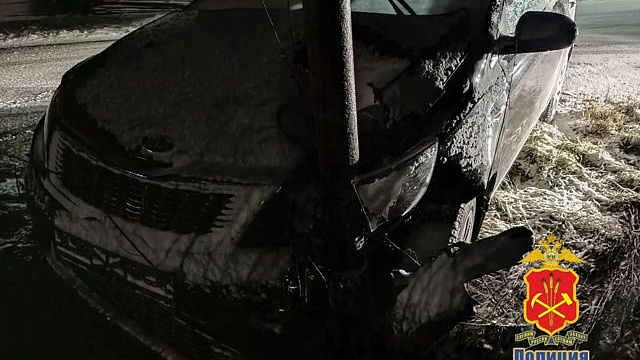 В Кузбассе 17-летний подросток стал фигурантом дела после угона Kia Rio и ДТП