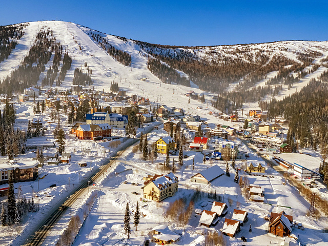 Шерегеш 3-й самый дорогой курорт России: 9  тысяч за ночь в апреле