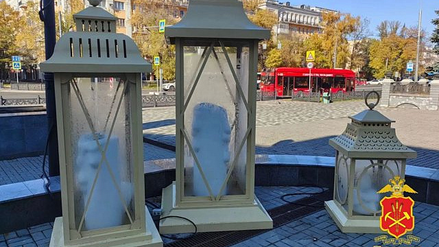 В Новокузнецке задержали мужчину после повреждения фонарей у театра кукол