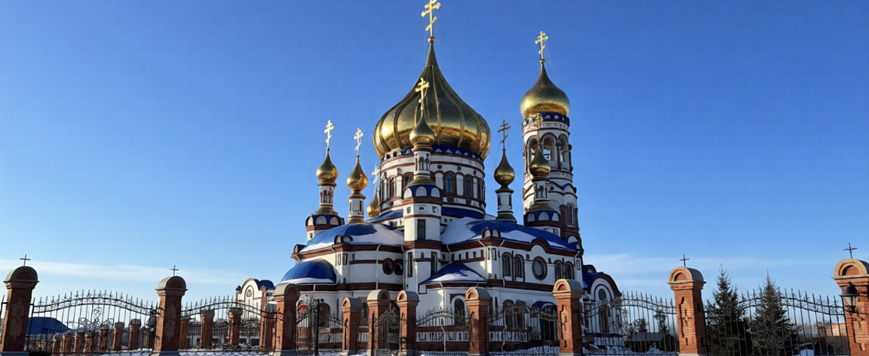 Собор Рождества Христова: как Новокузнецк почтил память шахтеров