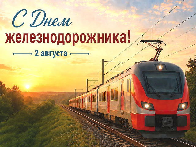 С Днём железнодорожника: поздравление читателям и работникам отрасли в Кузбассе