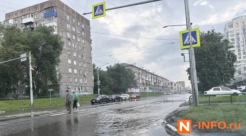 Рекордные дожди в Новокузнецке: затоплено 200 участков и 35 домов в Орджоникидзевском районе