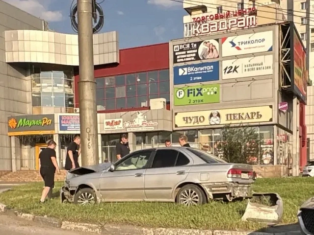 На кольце Рембыттехники в Новокузнецке произошло ДТП
