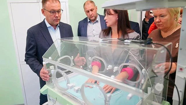 В Новокузнецке завершили ремонт акушерского стационара №3