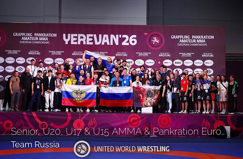 Новокузнечанин Иван Подругин завоевал золото чемпионата Европы по панкратиону