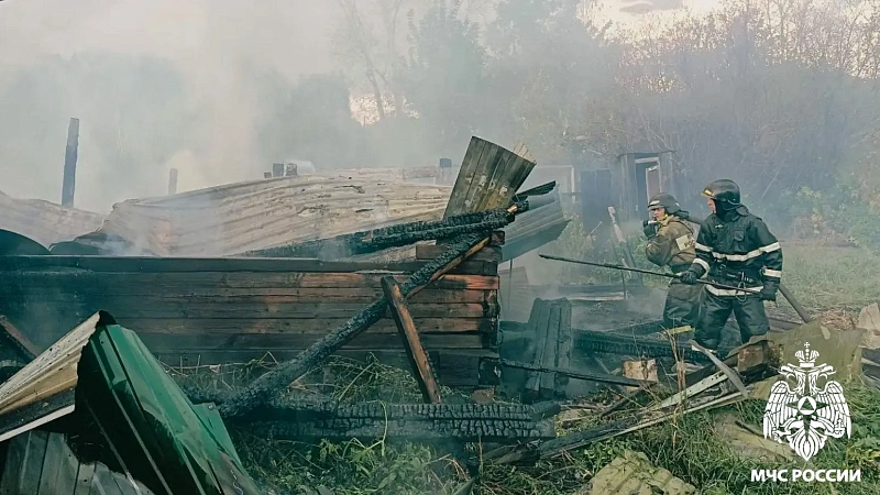 В Юргинском округе при пожаре в жилом доме погибли два человека
