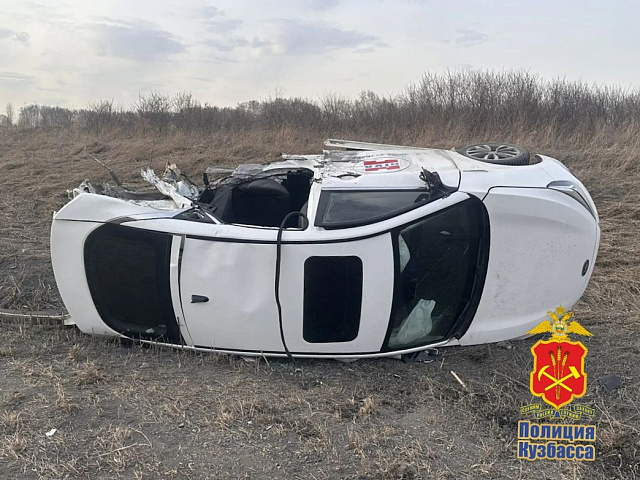 Смертельное ДТП под Новокузнецком: Nissan влетел во встречную «Ладу», погиб 27-летний водитель