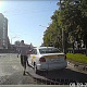В Новокузнецке таксиста оштрафовали за аварийную ситуацию на Орджоникидзе