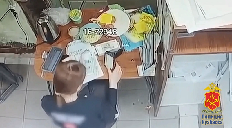 В Прокопьевске 18-летняя кассир украла из сейфа магазина 5 тысяч рублей
