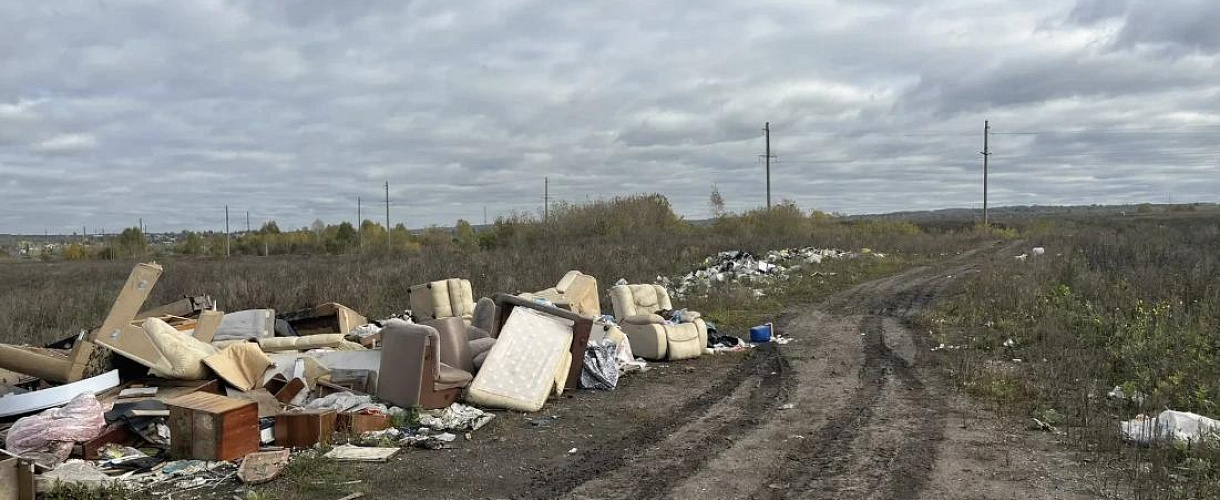В Кировском районе Кемерова за день вывезли 40 кубометров мусора с бывшего полигона