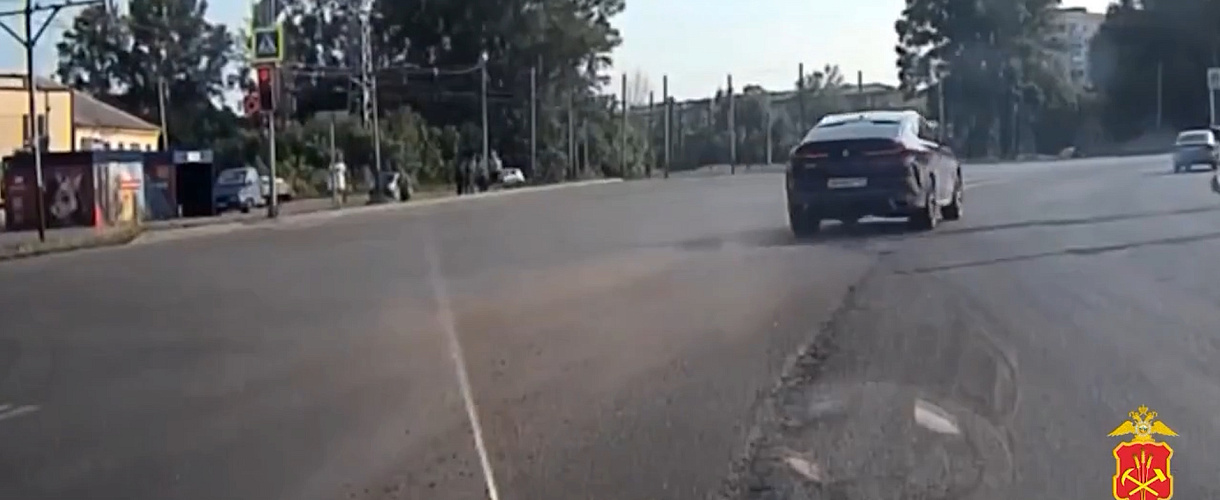 В Прокопьевске водителя БМВ оштрафовали на 3 тысячи по видео «Мобильного патруля»