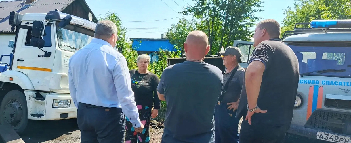 Власти Новокузнецка устраняют последствия паводка в Орджоникидзевском районе